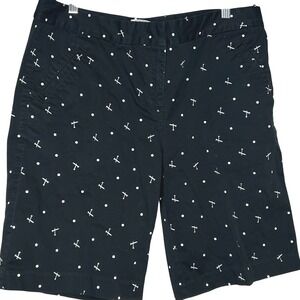 IZOD‎ Golf ladies-12-stretch, graphics tee ball, blackSummer athletic